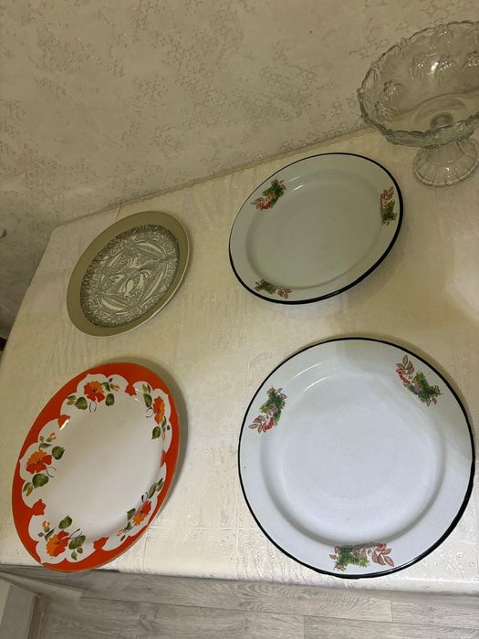 Блюдце для бешбармака и фруктница