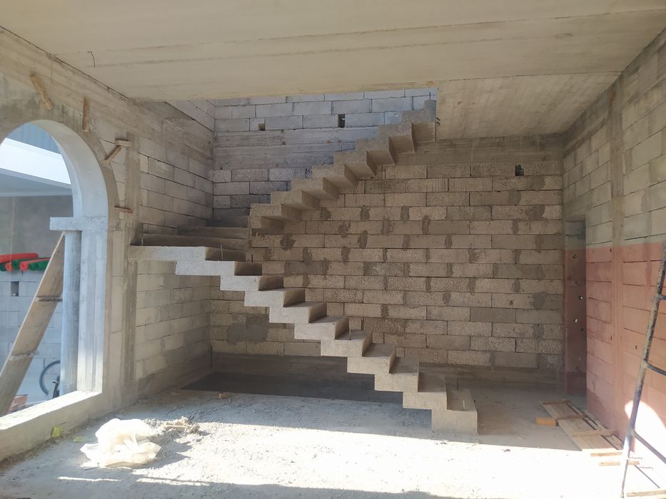 Зина (лестница) қўйиш хизмати #beton zina