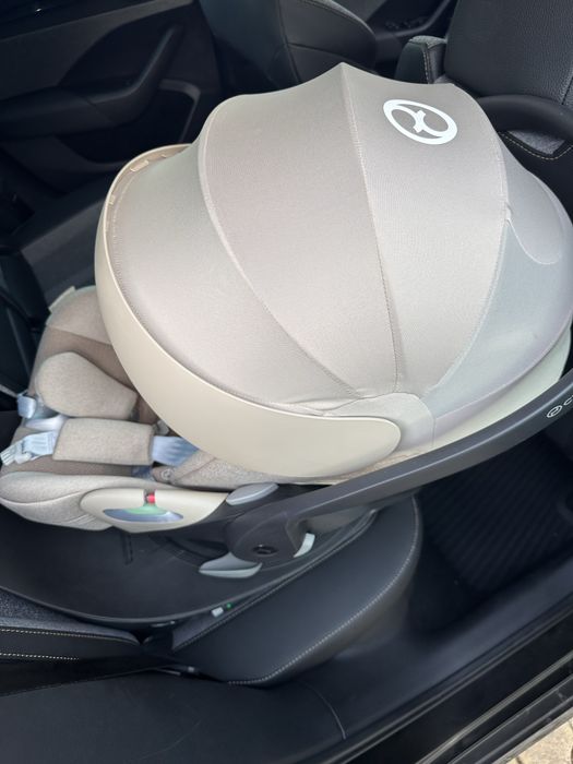 Столче за кола cybex cloud T i-size plus/ cozy beige/ гарация до 2028г
