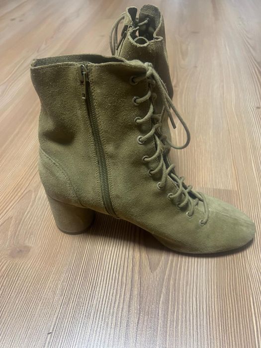 Боти на Zara от ест.кожа