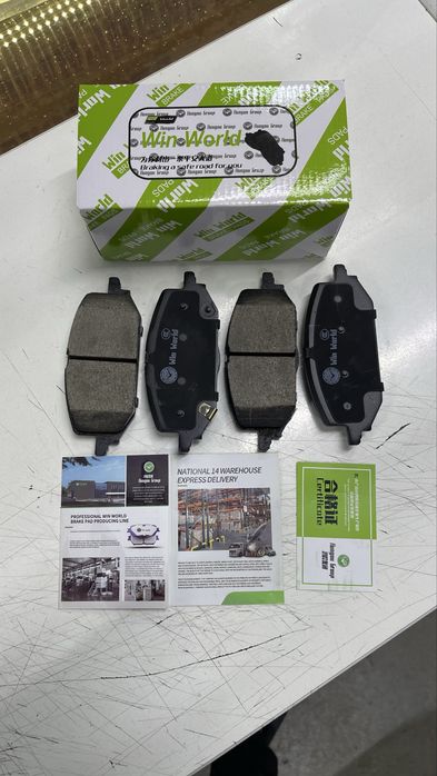 Передние колодки на ONIX.