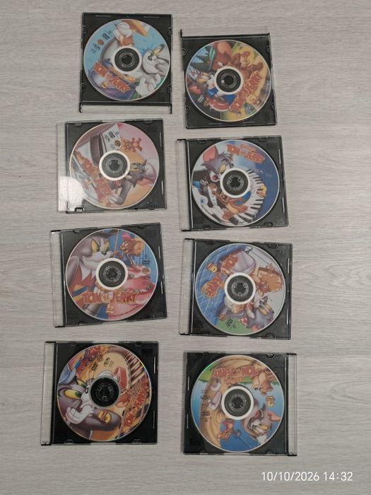 DVD cu Tom și Jerry