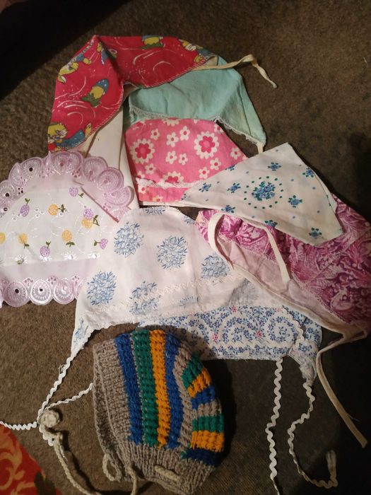 Шапочки для новорожденных