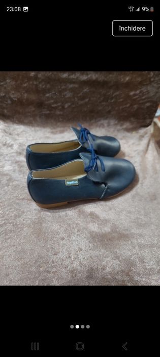 Pantofi piele baieti 28