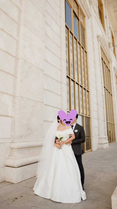 Свадебное платье минимализм