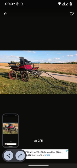 Trăsură de vânzare