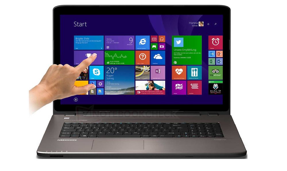 Laptop MEDION 17,3" FHD TouchScreen  8GB + SSD - SUPER PRET !!!