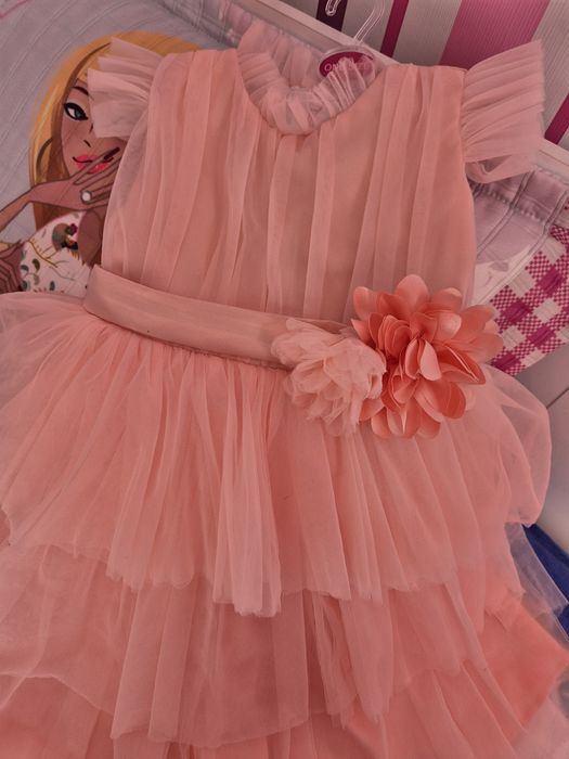 Детска официална рокля 3-4г.