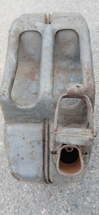 Canistră Militară WASSER 20L (1948) – Vopsea Originală / Colecție