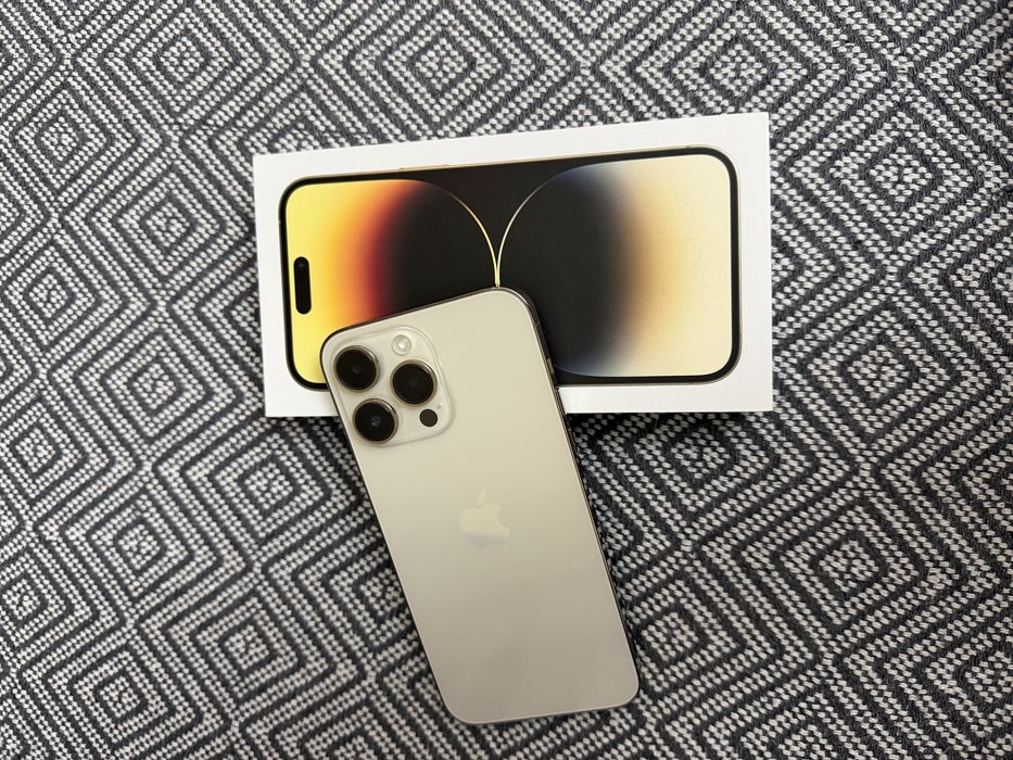Iphone 14 pro max gold 128 gb