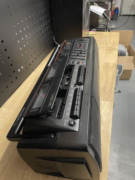 Radio casetofon boombox hitachi 3d80