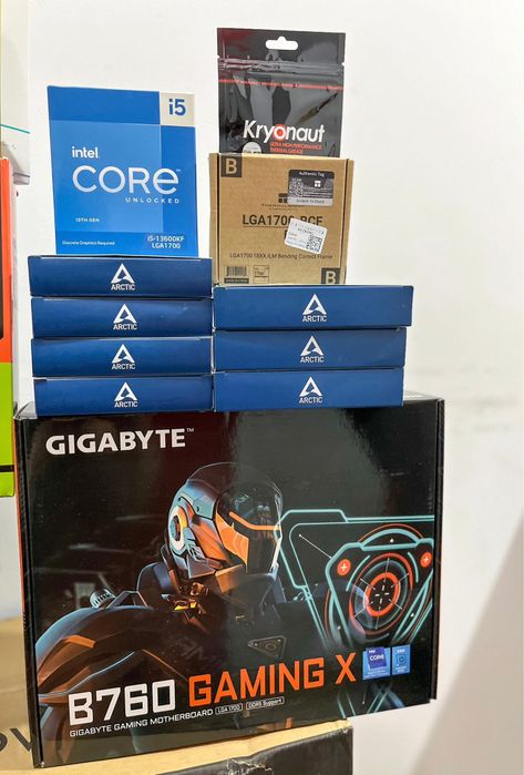 Kit i5 13600kf, b760 gaming x , cooler deepcool