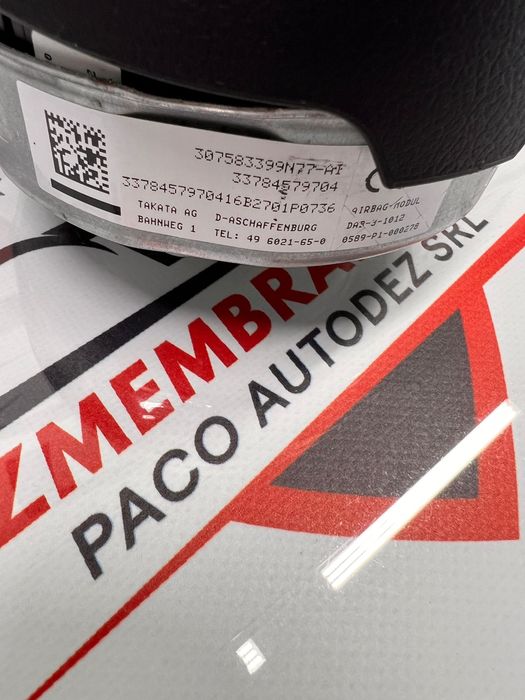 Airbag Volan Rotund M Packet Bmw Seria 1,2,3,4 F20 F30 F31 F34 F15 F16