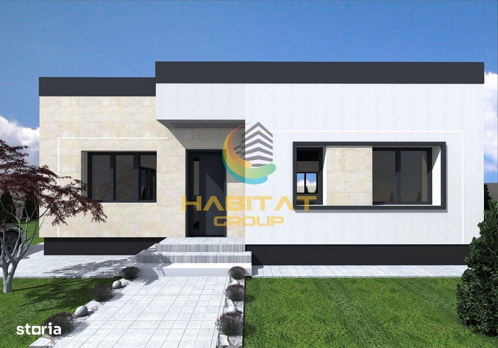 Casa pe parter | 3 dormitoare | Teren 434 mp | Comision 0%