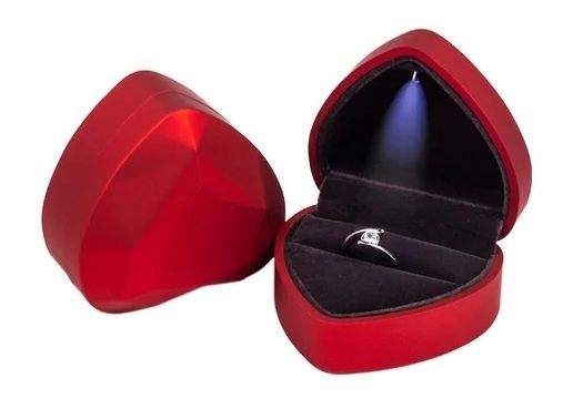 Футляр для кольца украшения