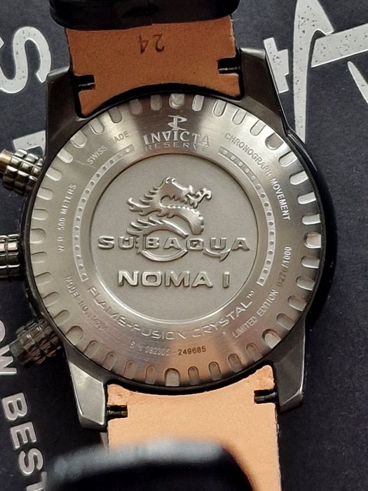 Invicta NOMA I Reserve 14294 - Swiss Made - Limited Edition 0270/1000
