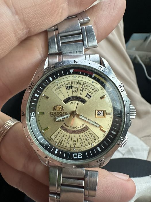 ORIENT - Automatic- Multi-Year Calendar 1980 - ORIGINAL