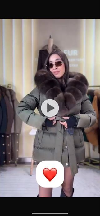 Зимний куртка новый