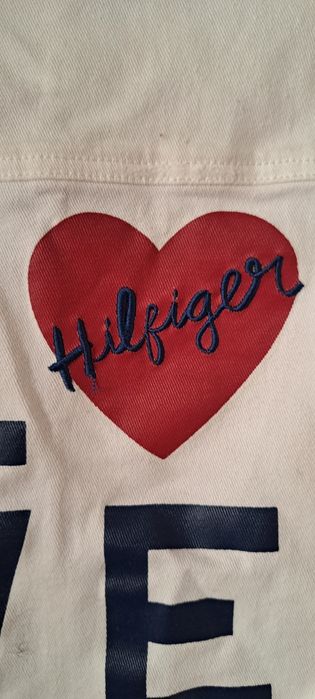 Детский джинсовый пиджак для девочек  TOMMY HILFIGER.