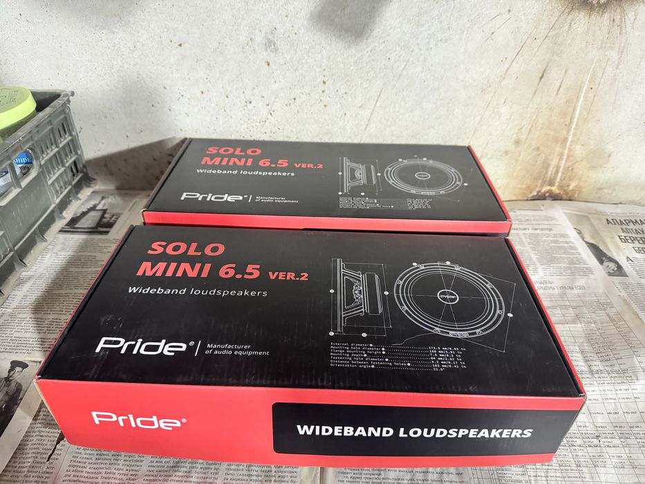 Pride solo mini 6.5 калонки