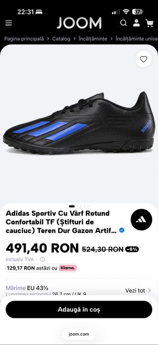 Adidas Deportivo - marimea 34
