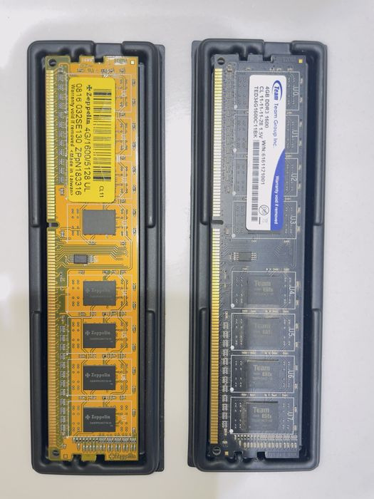 DDR 3 озу 8гб по 4гб