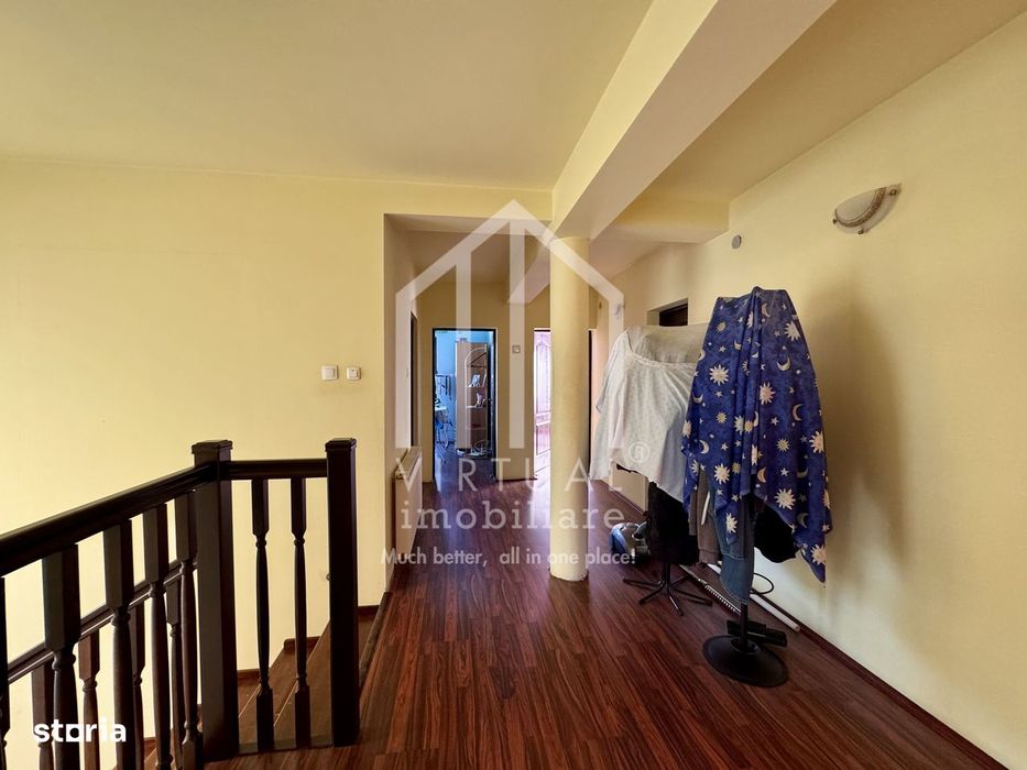 Casa individuala cu 6 camere, 500mp teren, priveliste spre munti