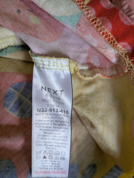 Лот рокли Next/H&M размер 5-6 години (110-116 см)