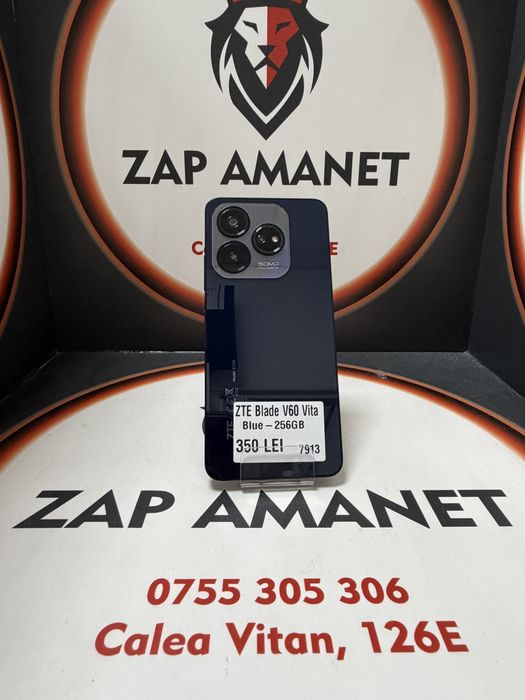 Zap Amanet Vitan - ZTE Blade V60 Vita - 256 GB - Blue