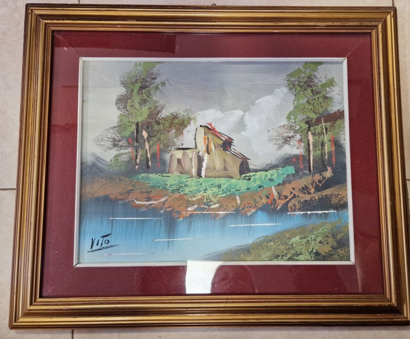 Картини масло рамкирани