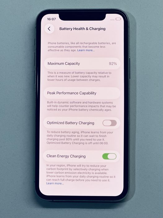iPhone 11 Pro бял 92% battery