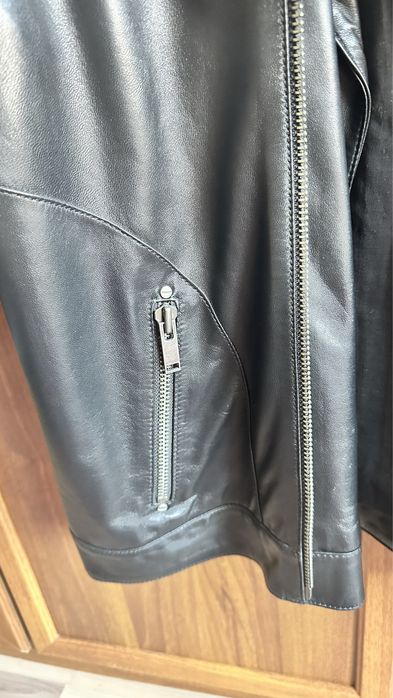 Естествена кожа , мъжко яке