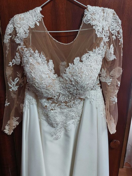 Vand rochie si pantofi  mireasa