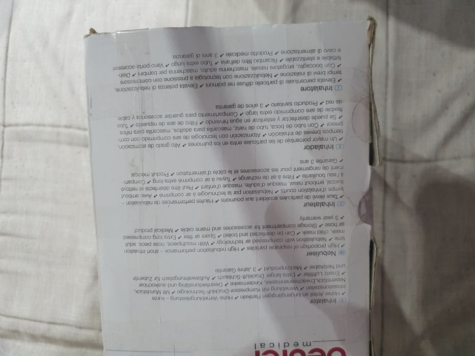 Vand inhalator nebulizator Beurer