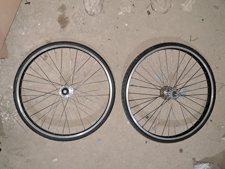 Vand / schimb roti bicicleta pline 27" cauciuc spuma