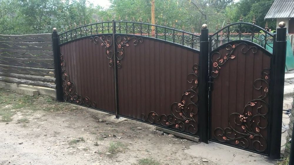 Ворота.Заборы и кованые изделия!