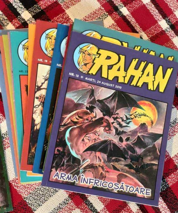 Colecție reviste RAHAN nr. 1–26 complete, stare foarte bună