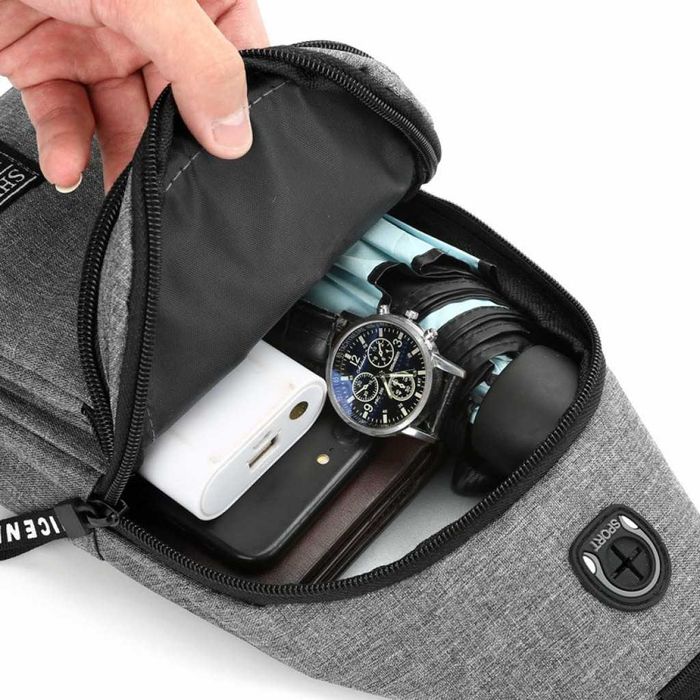 Мъжка раница за едно рамо - Стил, комфорт и функционалност в едно