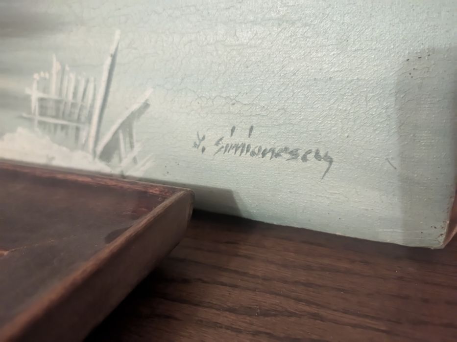 Tablouri de diferite mărimi Simionesc și Georgescu