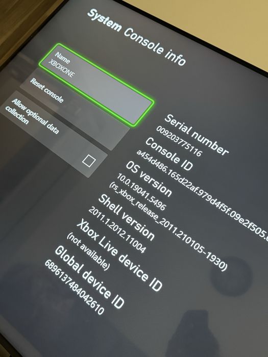 Xbox one S 1 tb