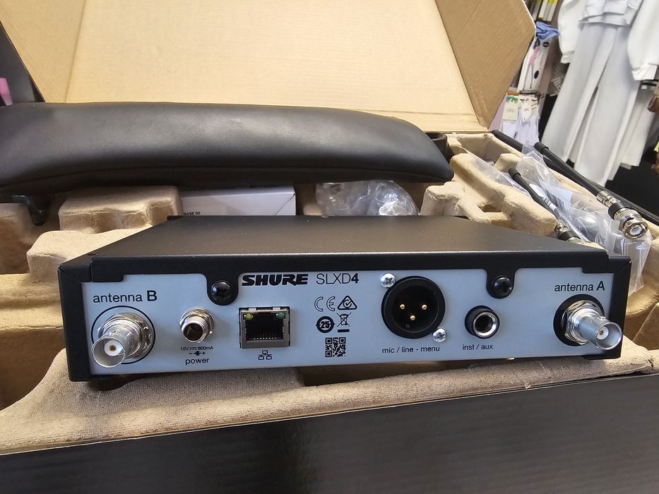 Shure SLXD24/B58 (SLXD4 + Beta 58A) – ЧИСТО НОВ!
