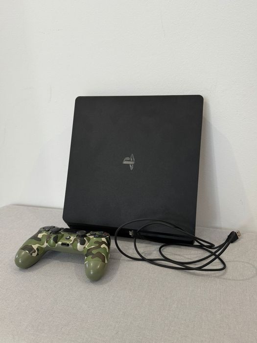 PS4 Slim 500GB – stare foarte bună