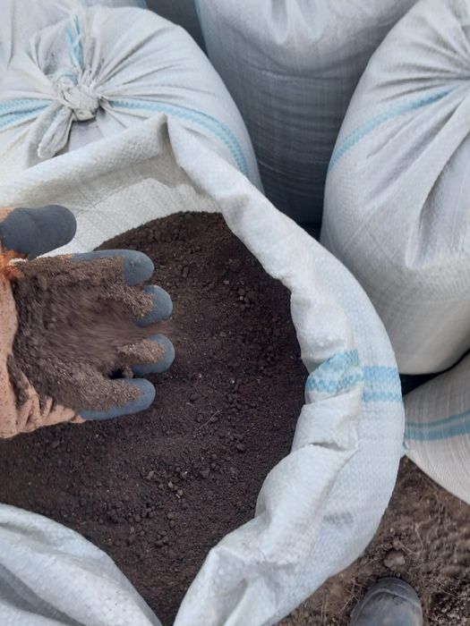 Черназем мешками