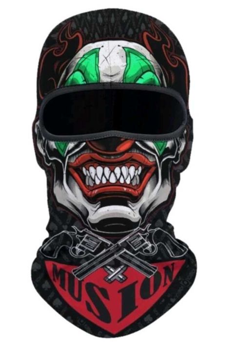 Маска унисекс балаклава, боне ,камуфлаж, череп ,спорт,мото,лов риболов