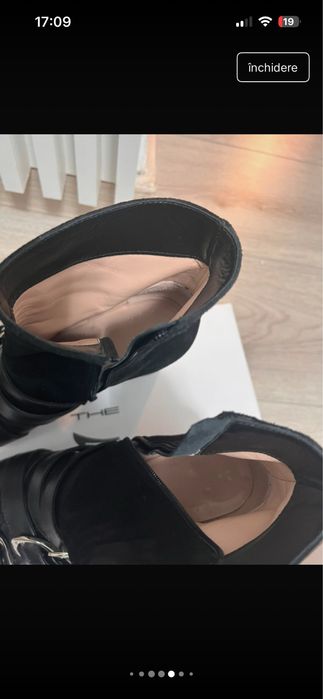 Botine piele naturala the 5th element
