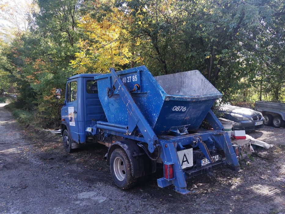 Контейнер за строителни отпадаци/извозване/къртачни/бобкат/самосвал,