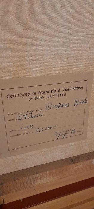 Стара картина Maiorana Michelle,SOTTOBOSCO,,