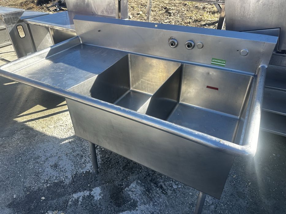 Професионални мивки алпака с две или 3 корита