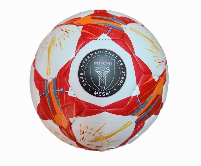 Топка Лео Меси Интер маями Черна Шампионска лига Промо