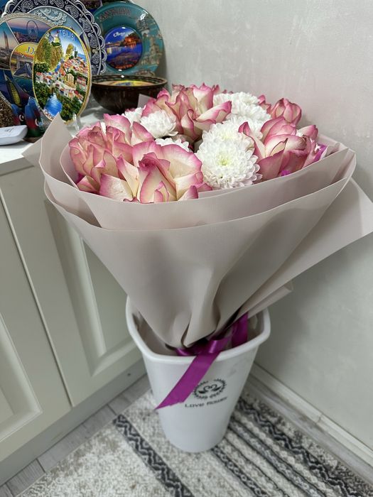 Красивый букет цветов